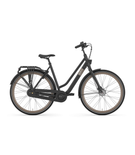 Vélo de ville Gazelle Esprit C7 T7 Bas Noir 2021