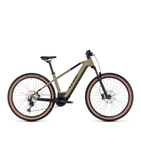 VTT électrique Cube Reaction Hybrid Race 750 olive'n'green 2023