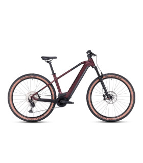 VTT électrique Cube Reaction Hybrid SLX 750 rubyred'n'black 2023