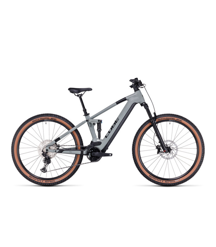VTT électrique Cube Stereo Hybrid 120 SLX 750 swampgrey'n'black 2023