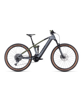 VTT électrique Cube Stereo Hybrid 120 TM 750 flashgrey'n'olive 2023