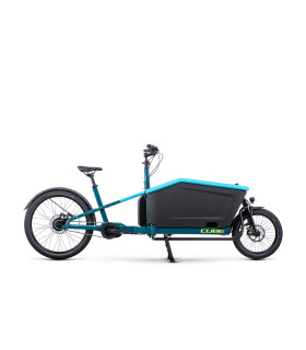 Vélo électrique Cube Cargo Hybrid 500 blue'n'lime 2025