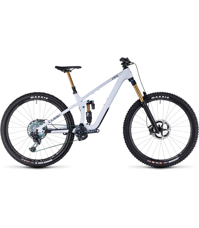 VTT Cube Stereo ONE77 C:68X SLT 29 flashwhite'n'grey 2023