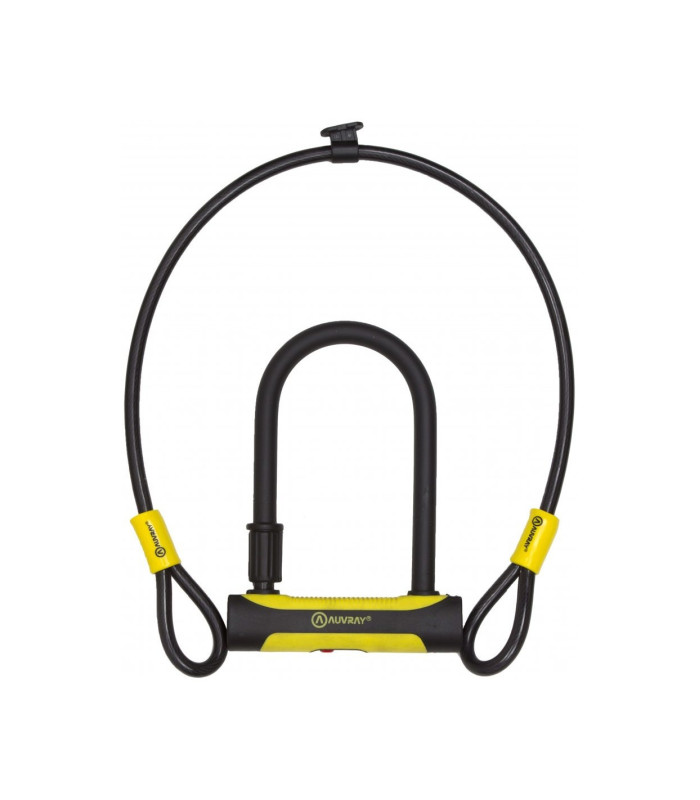 Antivol Auvray U ROC 180x245 Ø14 + CABLE ANTIVOL Ø12
