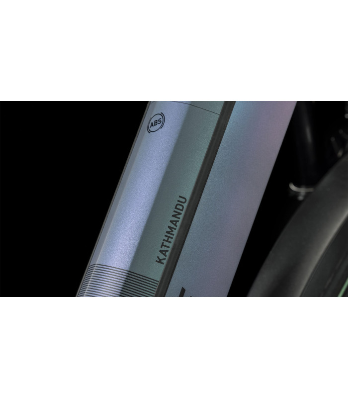 Vélo Tout Chemin électrique Cube Kathmandu Hybrid ABS 750 smaragdgrey'n'blue 2023