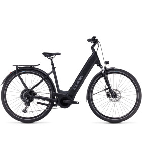 Vélo électrique Cube Touring Hybrid Pro 625 Easy Entry black'n'metal 2024