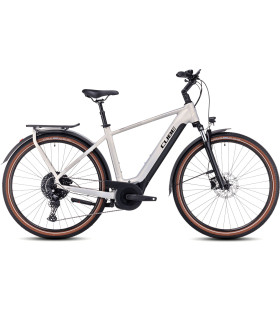 Vélo électrique Cube Touring Hybrid Pro 625 pearlysilver'n'black 2024