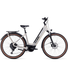 Vélo électrique Cube Touring Hybrid Pro 625 Easy Entry pearlysilver'n'black 2024