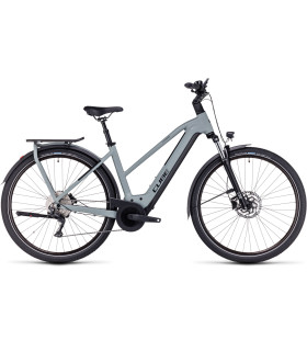 Vélo Tout Chemin électrique Cube Kathmandu Hybrid ONE 750 Trapeze swampgrey'n'black 2024