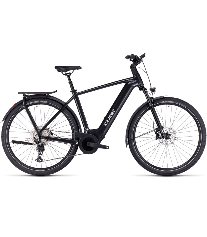 Vélo Tout Chemin électrique Cube Kathmandu Hybrid EXC 750 grey'n'silver 2024