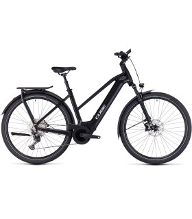 Vélo Tout Chemin électrique Cube Kathmandu Hybrid EXC 750 Trapeze grey'n'silver 2024