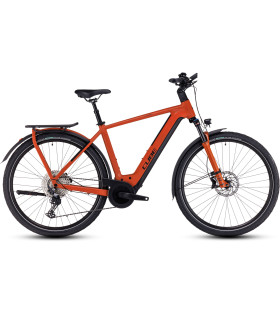 Vélo Tout Chemin électrique Cube Kathmandu Hybrid EXC 750 red'n'black 2024