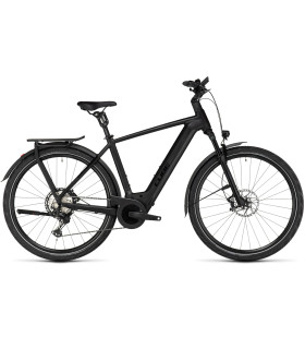 Vélo Tout Chemin électrique Cube Kathmandu Hybrid SLT 750 black'n'metal 2024