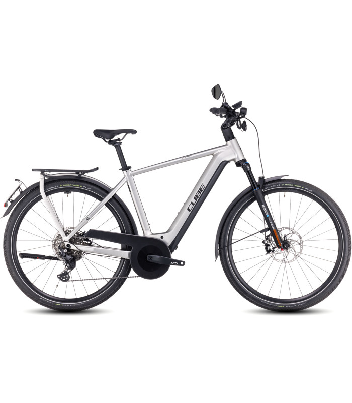Vélo Tout Chemin électrique Cube Kathmandu Hybrid 45 750 grey'n'reflex 2026