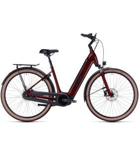 Vélo électrique Cube Supreme Hybrid Pro 500 red'n'black 2024