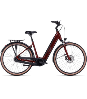 Vélo électrique Cube Supreme RT Hybrid Pro 500 red'n'black 2024