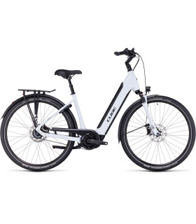 Vélo électrique Cube Supreme Hybrid EXC 500 flashwhite'n'black 2024