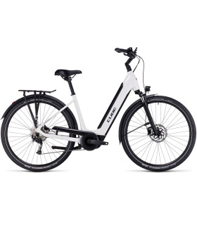 Vélo électrique Cube Supreme Sport Hybrid ONE 500 white'n'black 2024