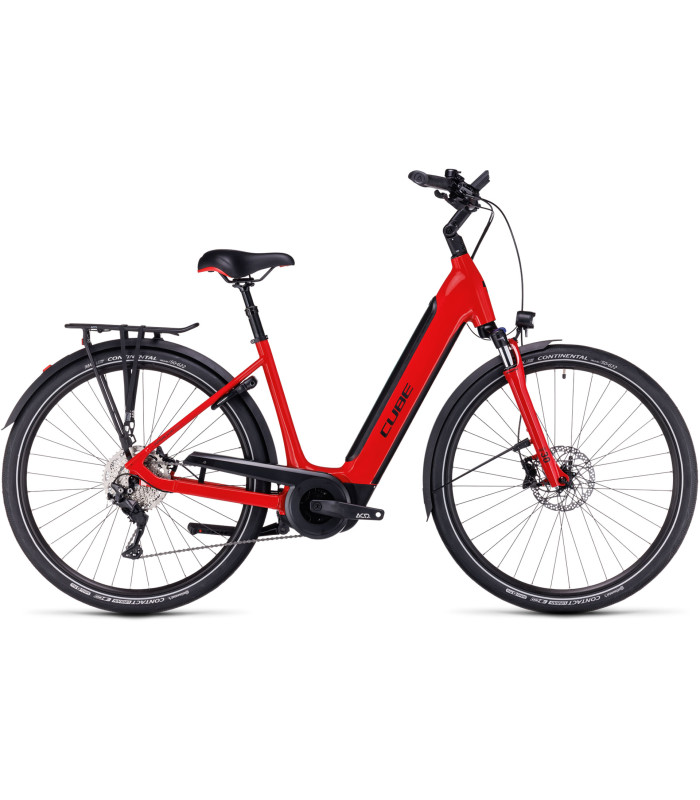 Vélo électrique Cube Supreme Sport Hybrid Pro 625 red'n'black 2024