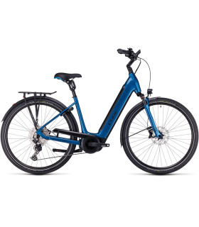 Vélo électrique Cube Supreme Sport Hybrid EXC 625 blue'n'black 2024