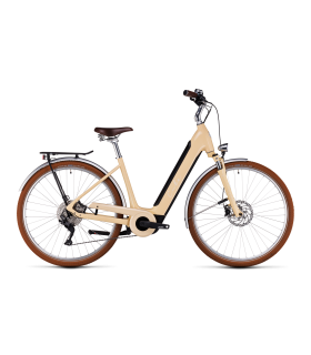 Vélo électrique Cube Ella Ride Hybrid 500 honey'n'white 2024