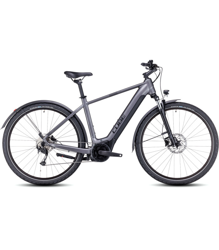 Vélo Tout Chemin électrique Cube Nuride Hybrid Performance 500 Allroad graphite'n'black 2024