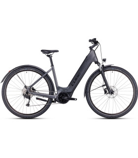 Vélo Tout Chemin électrique Cube Nuride Hybrid Performance 500 Allroad Easy Entry graphite'n'black 2024