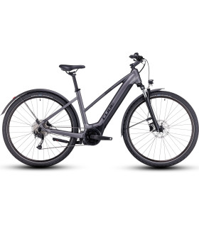 Vélo Tout Chemin électrique Cube Nuride Hybrid Performance 625 Allroad Trapeze graphite'n'black 2024