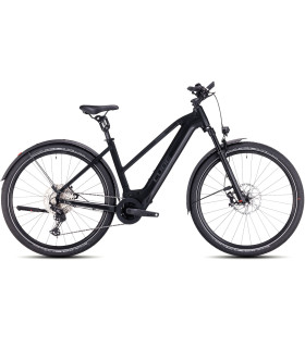 Vélo Tout Chemin électrique Cube Nuride Hybrid SLT 750 Allroad Trapeze grey'n'metal 2024