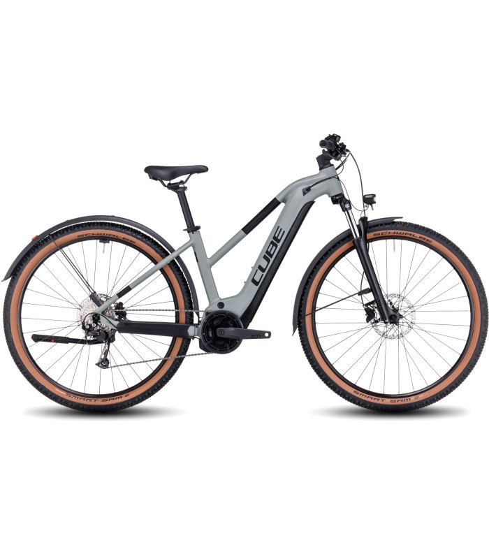 VTT électrique Cube Reaction Hybrid Performance 500 Allroad Trapeze swampgrey'n'black 2024
