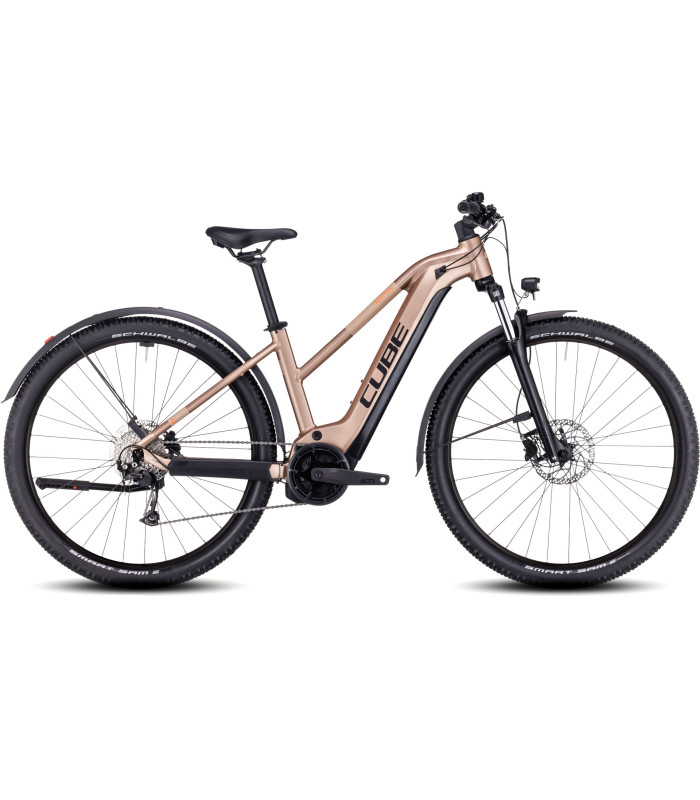 VTT électrique Cube Reaction Hybrid Performance 500 Allroad Trapeze metallicbrown'n'orange 2024