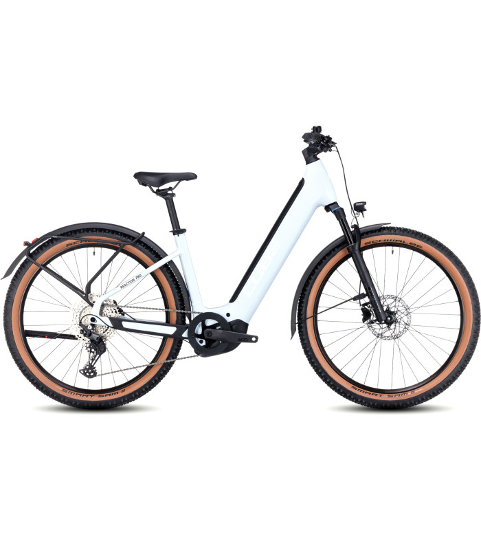 VTT électrique Cube Reaction Hybrid Pro 500 Allroad Easy Entry flashwhite'n'black 2024