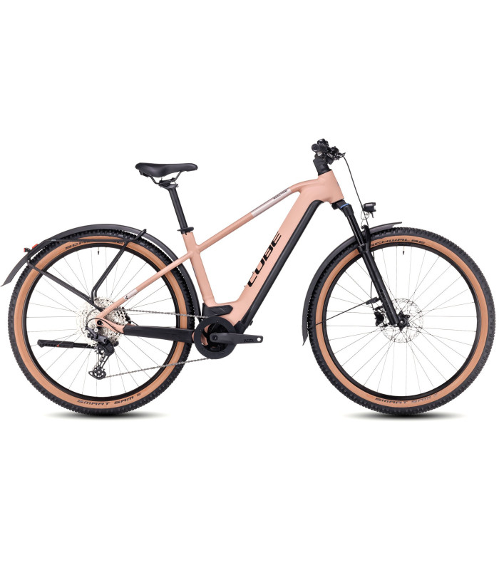 VTT électrique Cube Reaction Hybrid Pro 500 Allroad blushrose'n'silver 2024