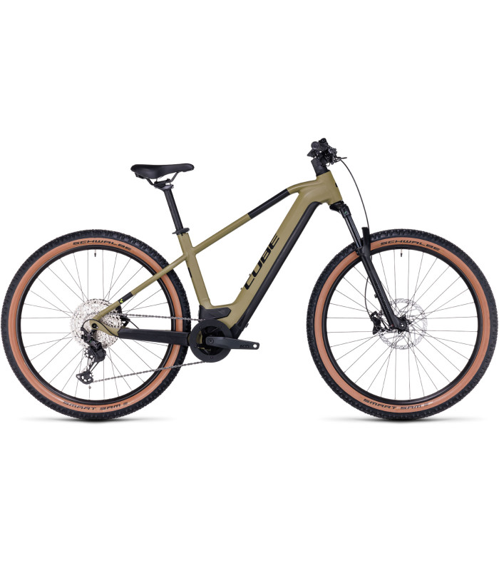 VTT électrique Cube Reaction Hybrid Race 625 olive'n'green 2024
