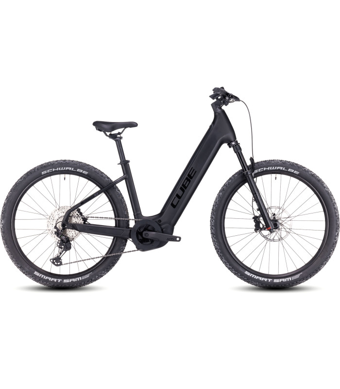 VTT électrique Cube Reaction Hybrid SLX 750 Easy Entry black'n'reflex 2024
