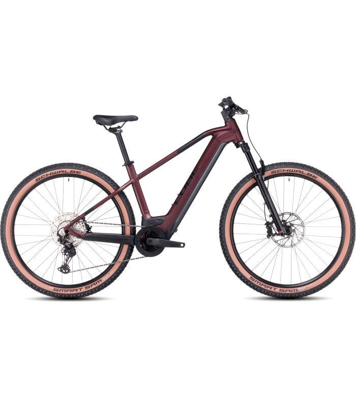 VTT électrique Cube Reaction Hybrid SLX 750 rubyred'n'black 2024