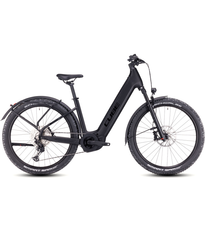 VTT électrique Cube Reaction Hybrid SLX 750 Allroad Easy Entry black'n'reflex 2024