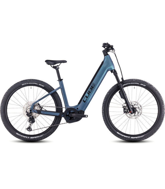 VTT électrique Cube Reaction Hybrid ABS 750 Easy Entry smaragdgrey'n'blue 2024