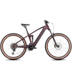 VTT électrique Cube Stereo Hybrid 120 ONE 625 rubyred'n'black 2024