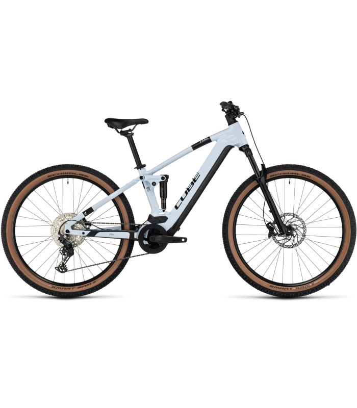VTT électrique Cube Stereo Hybrid 120 Pro 625 flashwhite'n'black 2024