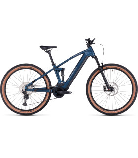 VTT électrique Cube Stereo Hybrid 120 Race 750 petrolblue'n'chrome 2024