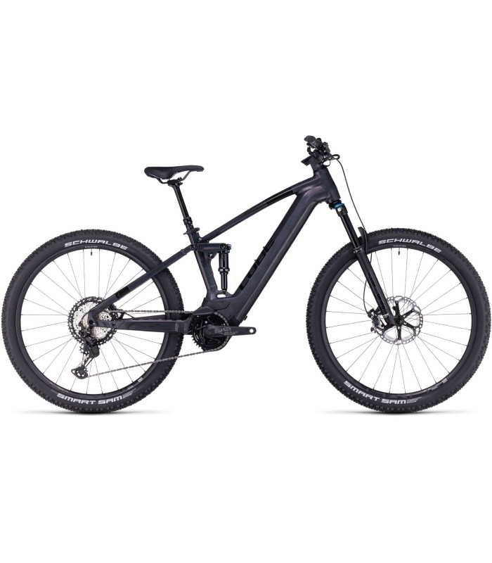 VTT électrique Cube Stereo Hybrid 120 SLT 750 prizmblack'n'black 2024