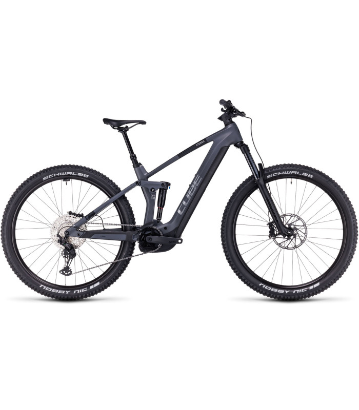 VTT électrique Cube Stereo Hybrid 140 HPC Race 750 grey'n'chrome 2024