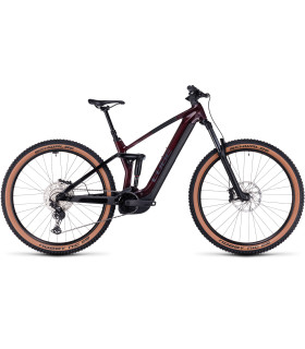 VTT électrique Cube Stereo Hybrid 140 HPC Race 750 liquidred'n'black 2024