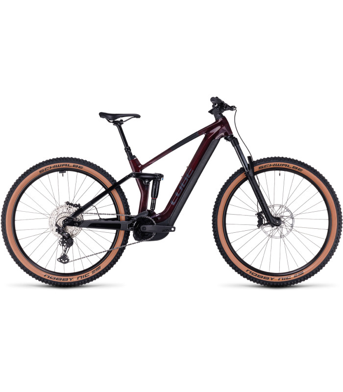 VTT électrique Cube Stereo Hybrid 140 HPC Race 750 liquidred'n'black 2024