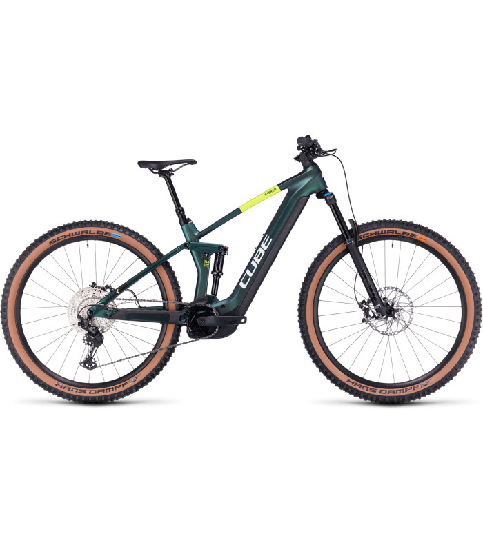 VTT électrique Cube Stereo Hybrid 140 HPC SLX 750 goblin'n'yellow 2024