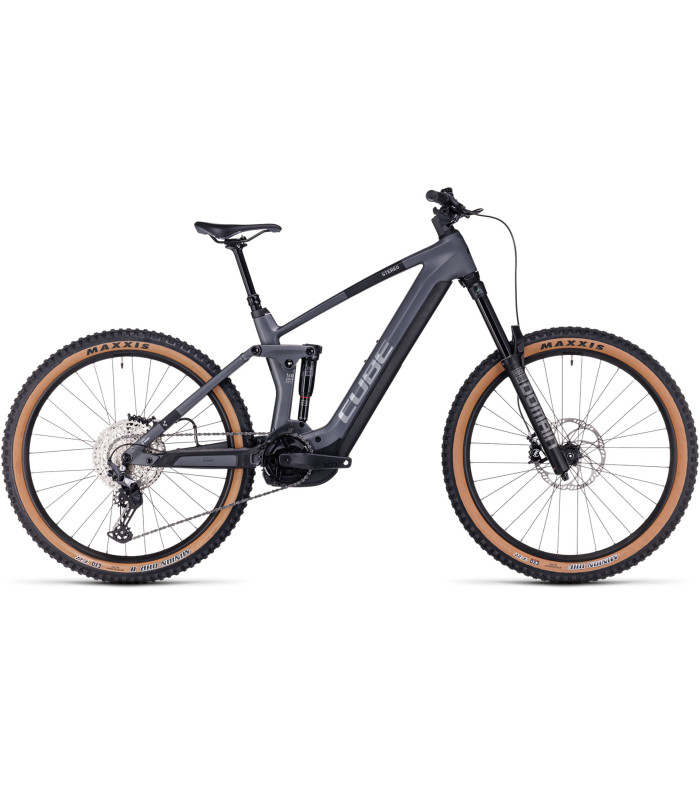 VTT électrique Cube Stereo Hybrid 160 HPC Race 750 27.5 grey'n'metal 2024