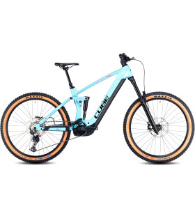 VTT électrique Cube Stereo Hybrid 160 HPC Race 625 27.5 iceblue'n'black 2024