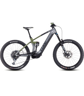 VTT électrique Cube Stereo Hybrid 160 HPC TM 750 27.5 flashgrey'n'olive 2024