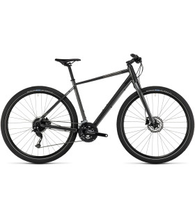 Vélo de ville Cube Hyde graphite'n'black 2024